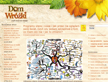 Tablet Screenshot of domwrozki.pl